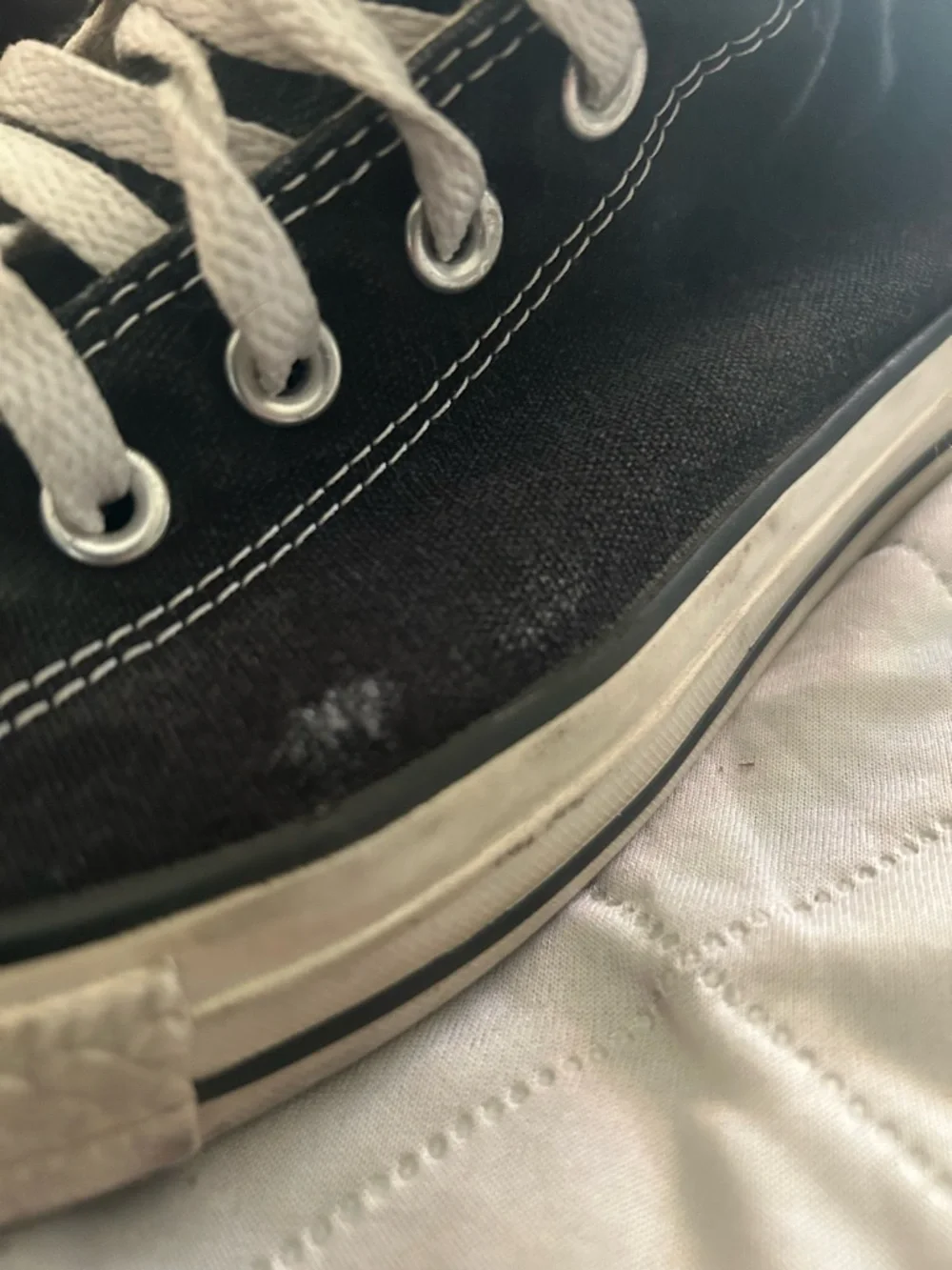 Converse High Top Sneakers Black sz 10 chuck Taylor skate street basketball - Picture 6 of 7